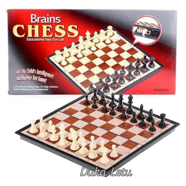 Brains CHESS magnetic folding chess.
